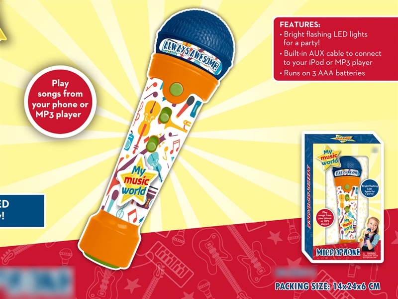 MICROPHONE （NOT INCLUDED BATTERY） - HP1221974