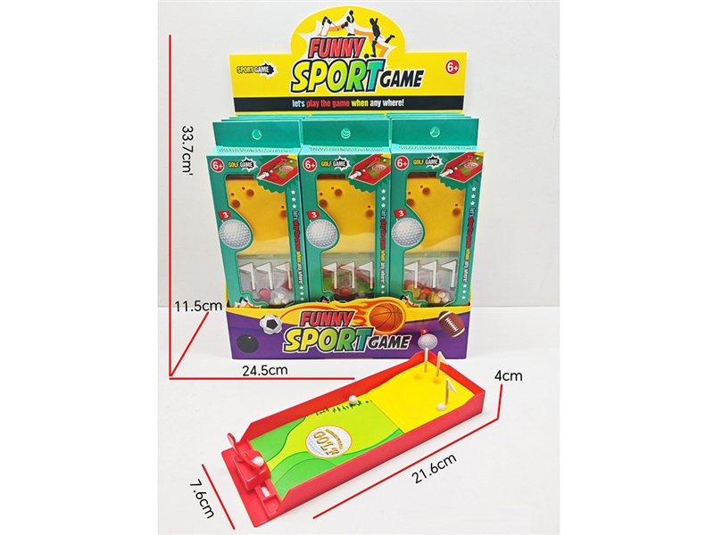GOLF SET, 12PCS/DISPLAY BOX - HP1222032