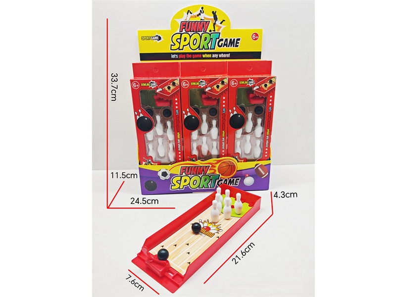 BOWLING SET, 12PCS/DISPLAY BOX - HP1222033