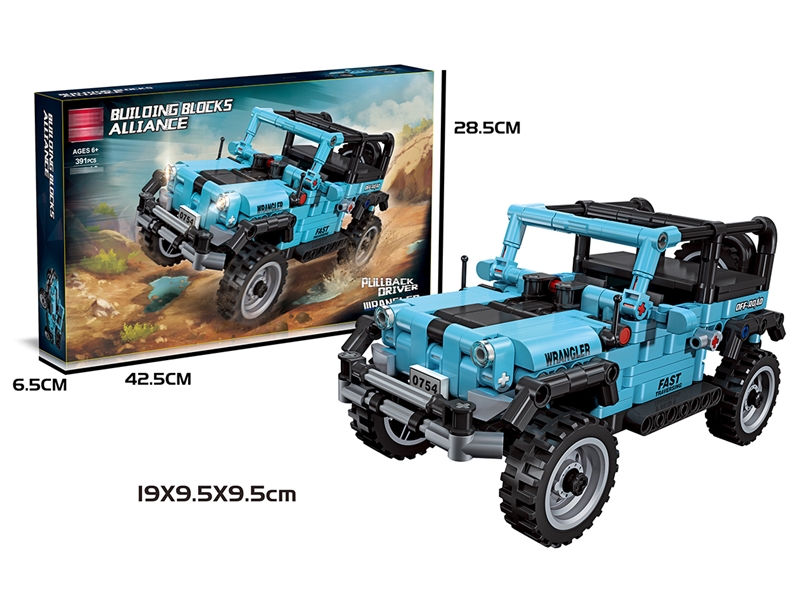BUILDING BLOCK,391PCS - HP1222442
