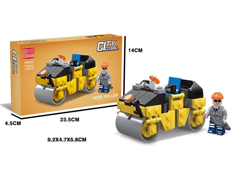 BUILDING BLOCK,124PCS - HP1222444