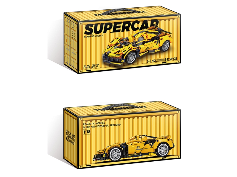 FREE WAY BUILDING BLOCKS CAR,422PCS - HP1222515