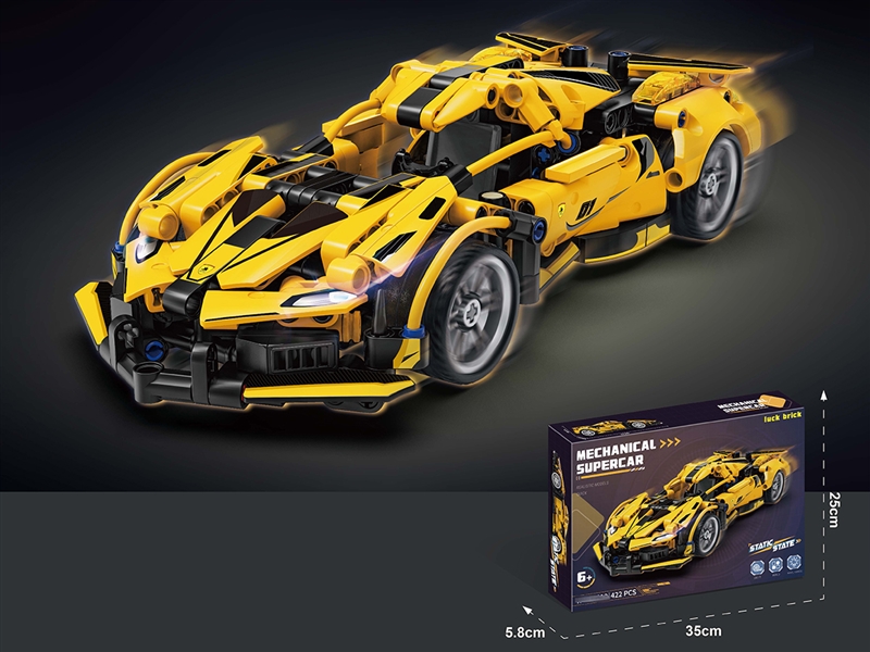 FREE WAY BUILDING BLOCKS CAR,422PCS - HP1222517