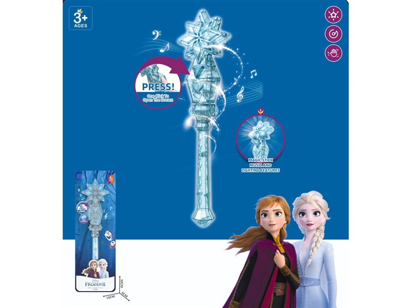 MAGIC STICKS W/LIGHT & MUSIC (INCLUDED BATTERY) - HP1223295