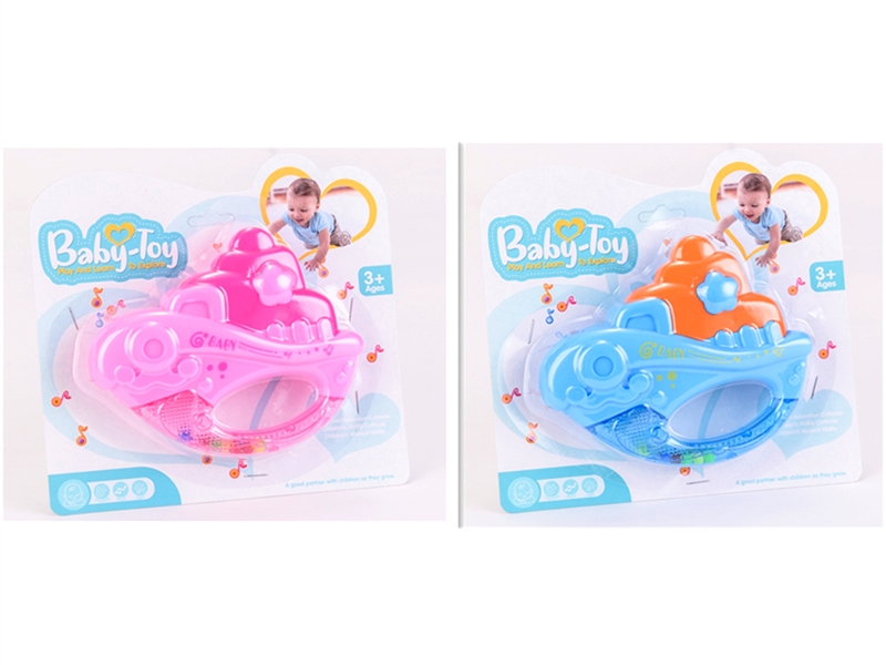 BABY BOAT W/LIGHT & MUSIC，2COLORS - HP1223301