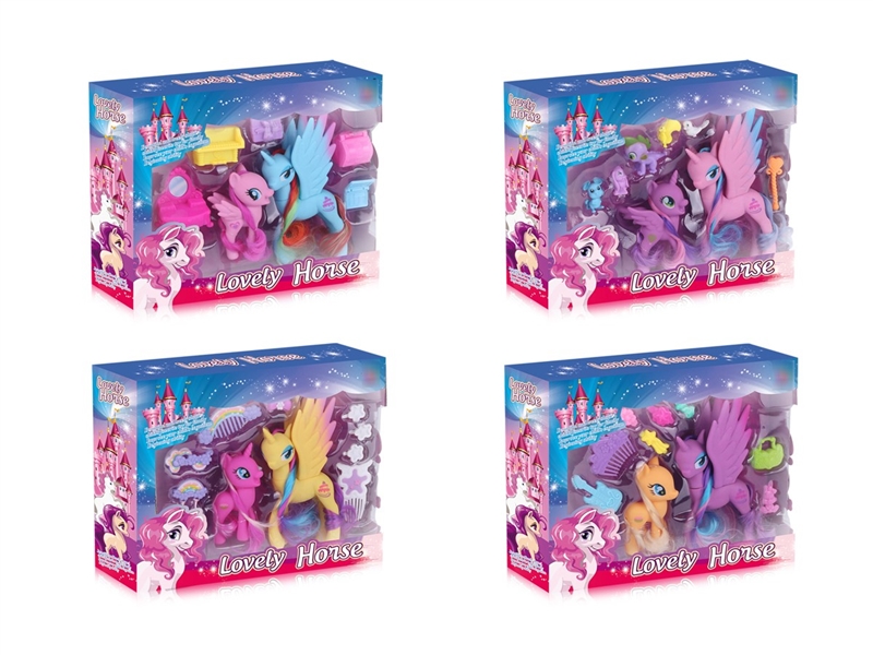 VINYL HORSE SET - HP1223345