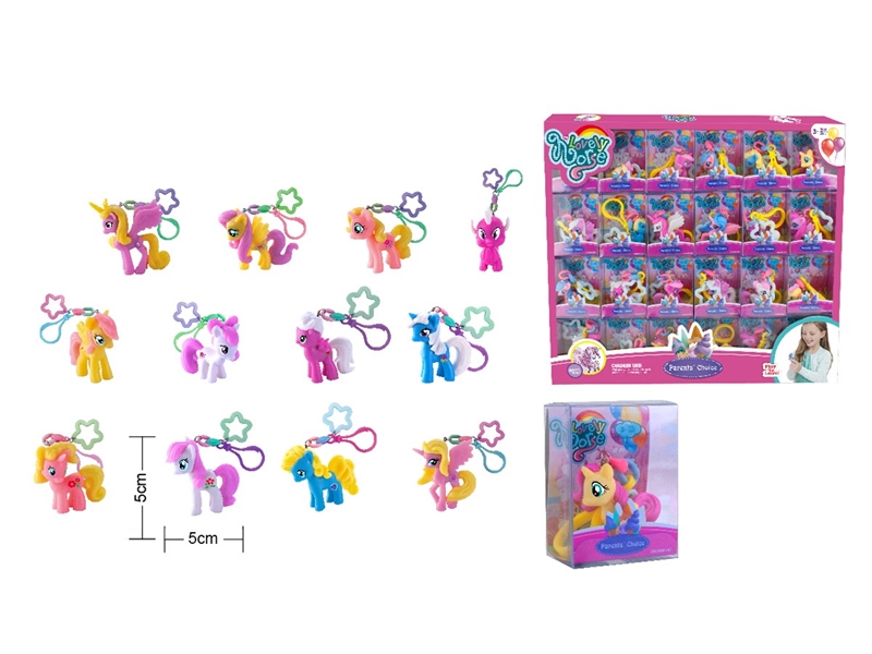 VINYL HORSE SET , 24PCS/DISPLAY BOX - HP1223354