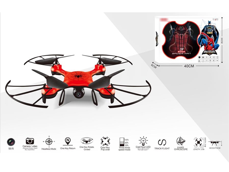 DRONE W/LIGHT & CAMERE & WIFI - HP1223434