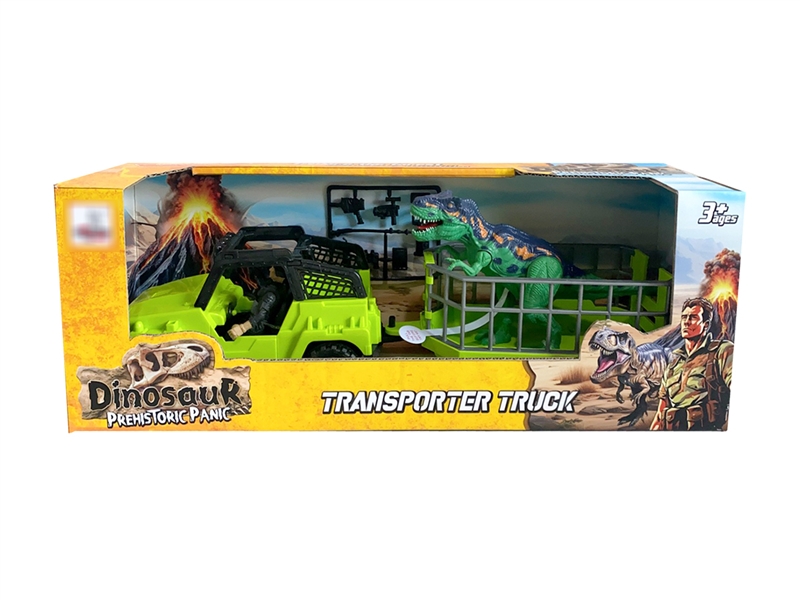 FREE WAY TRUCK W/DINOSAUR & LIGHT & SOUND - HP1223444