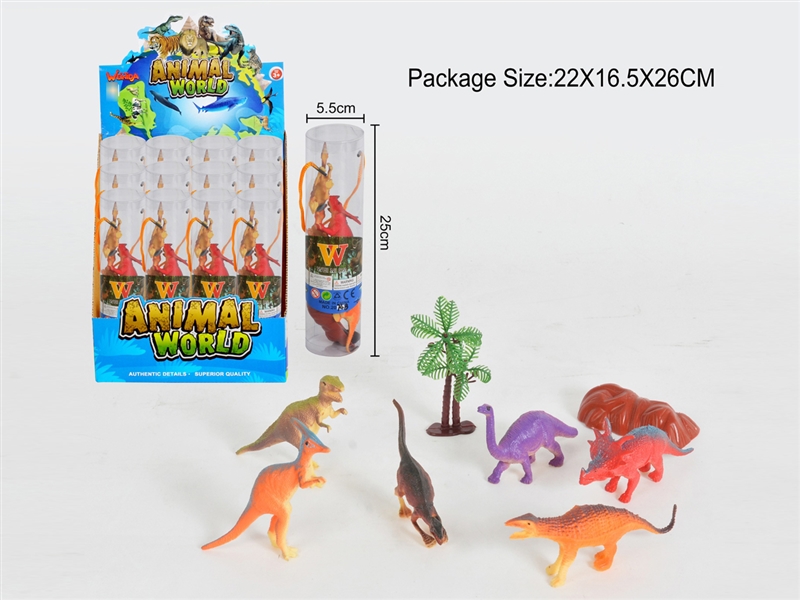 DINOSAUR SET,12PCS/DISPLAY BOX - HP1223462