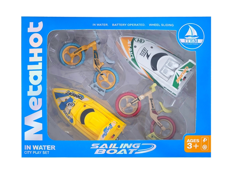 SAILING BOAT & BIKE SET - HP1223474