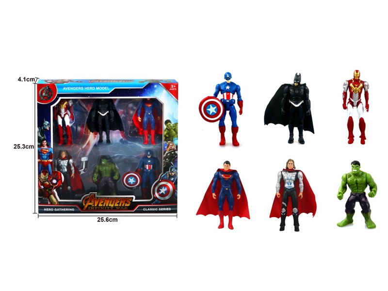 AVENGERS HERO 6PCS - HP1223480
