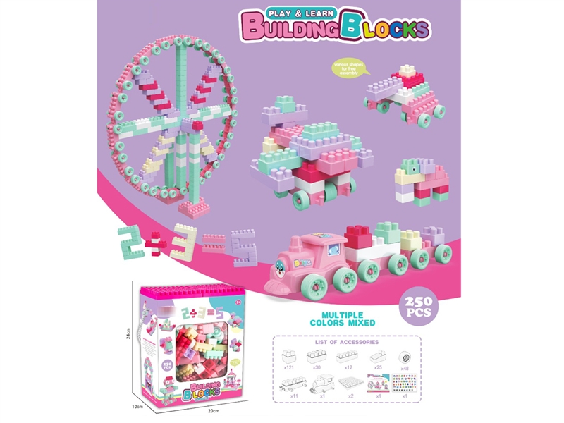 BUILDING BLOCK 250PCS - HP1223501