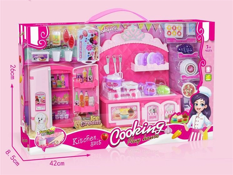 KITCHEN SET W/LIGHT & SOUND - HP1223521