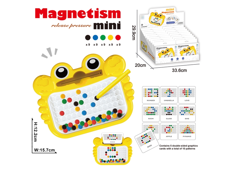 MAGNETIC SKETCHPAD , 18PCS/DISPLAY BOX - HP1223855