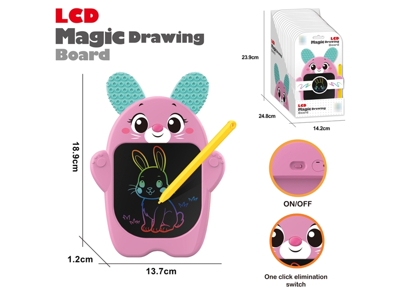 MAGNETIC DRAWING BOARD , 18PCS/DISPLAY BOX - HP1223858