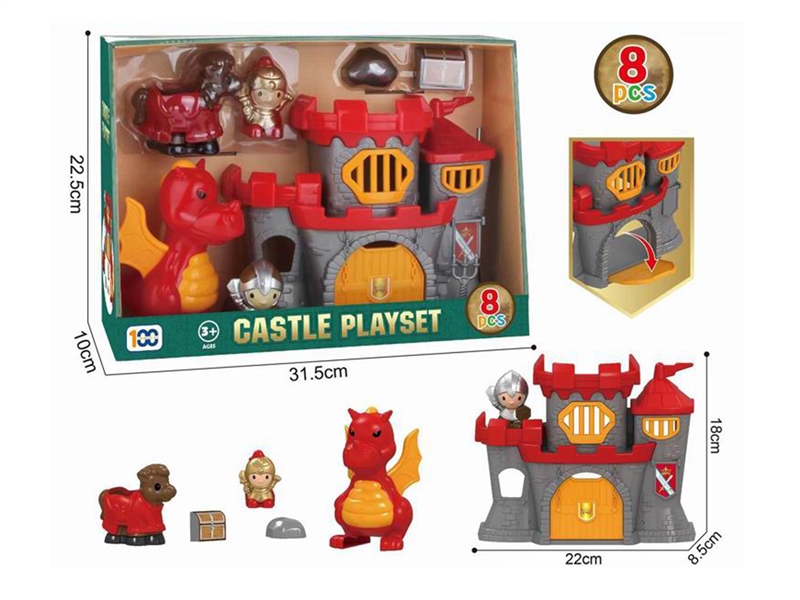 DINOSAUR CASTLE SET - HP1224840