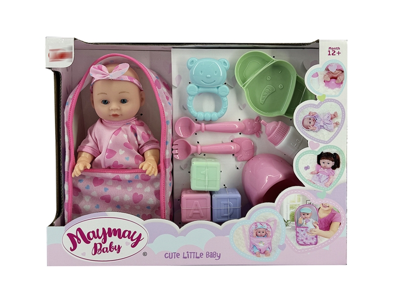 24CM BLOW MOLD DOLL W/ACCESSORIES - HP1225259