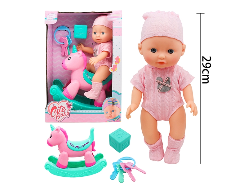 29CM BLOW MOLD DOLL W/ACCESSORIES - HP1225423