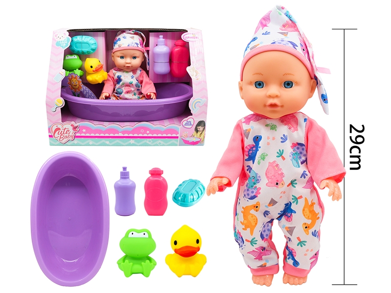 29CM BLOW MOLD DOLL W/ACCESSORIES - HP1225435