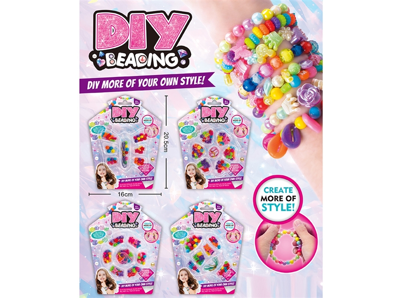 DIY CRAFT BEAD,4ASST - HP1226003
