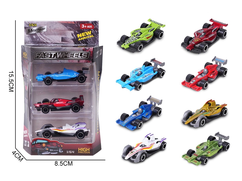 1:64 FREE WAY DIE-CAST CAR,8ASST - HP1226113