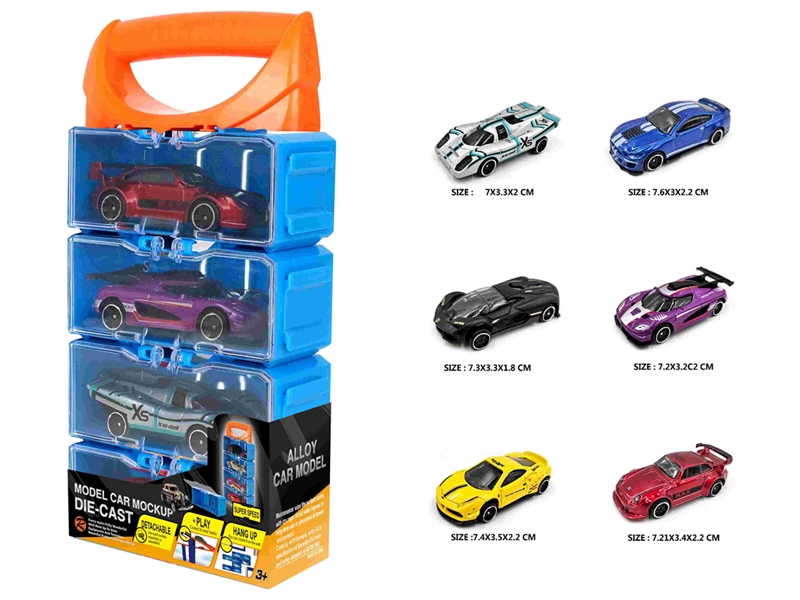 1:64 FREE WAY DIE-CAST CAR,4PCS - HP1226120