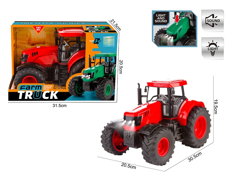 FRICTION FARMER CAR W/LIGHT & MUSIC - HP1226281