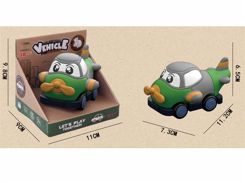 DOUBLE PULL BACK VINYL CAR - HP1227157