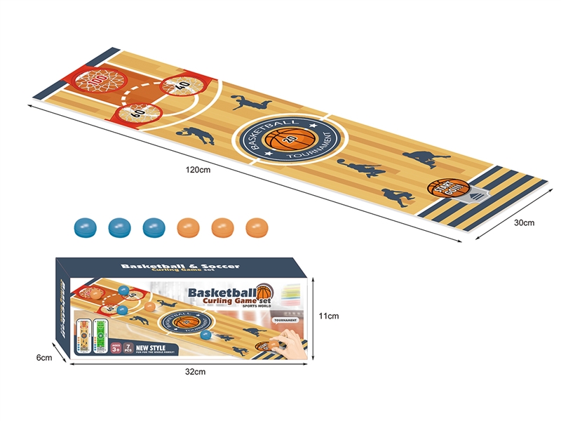 BASKETBALL & CURLING GAME SET - HP1227615