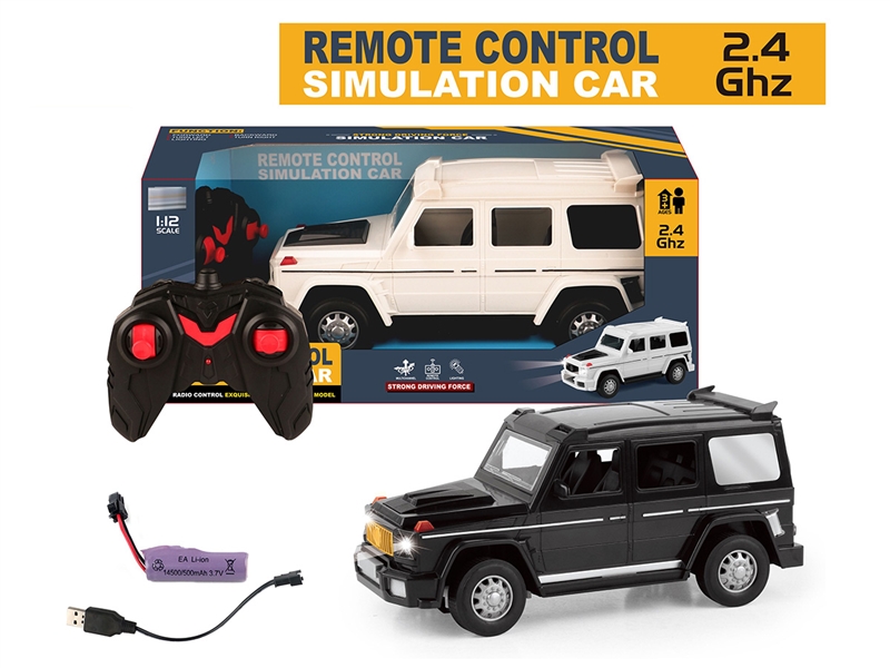 1:12 2.4G 4-CHANNE R/C CAR W/LIGHT（INCLUDED BATTERY） - HP1227696