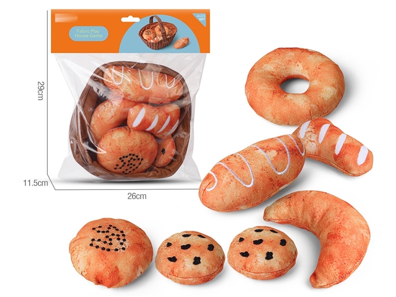 FELT BREAD SET 8PCS - HP1228081