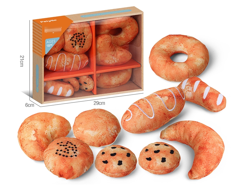 FELT BREAD SET 8PCS - HP1228082