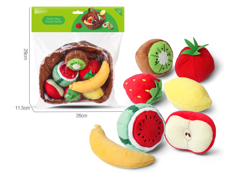 FELT FRUITS SET 8PCS - HP1228084