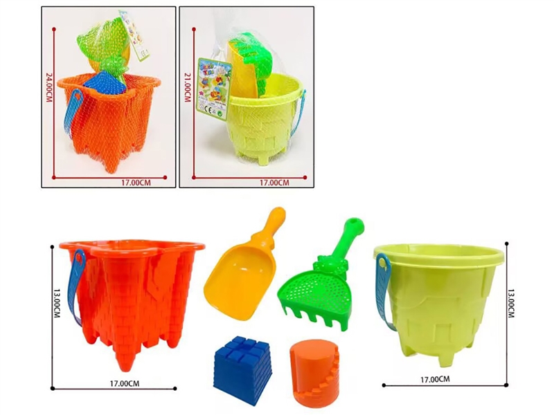 BEACH SET 5PCS,2ASST - HP1228142