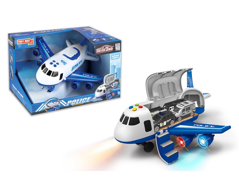FRICTION STORAGE PLANE W/LIGHT & MUSIC,NOT INCLUDED BATTERY - HP1228269