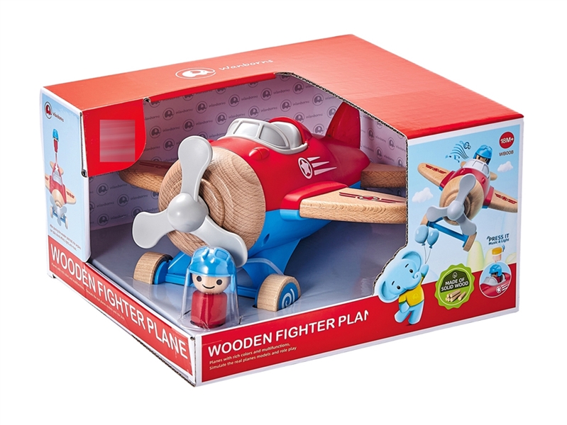 FREE WAY WOODEN TRUCK W/LIGHT & MUSIC - HP1228284