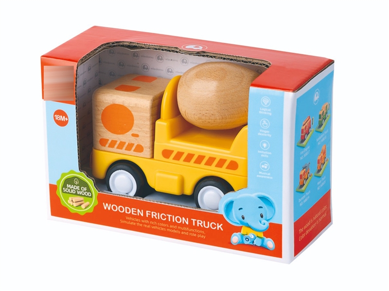 FREE WAY WOODEN TRUCK W/LIGHT & MUSIC - HP1228288