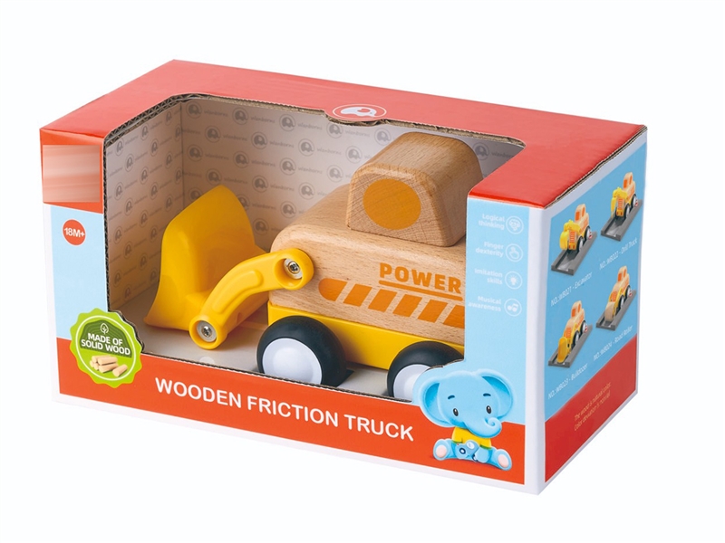 FREE WAY WOODEN TRUCK W/LIGHT & MUSIC - HP1228289