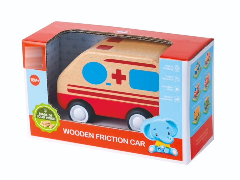 FREE WAY WOODEN TRUCK W/LIGHT & MUSIC - HP1228293