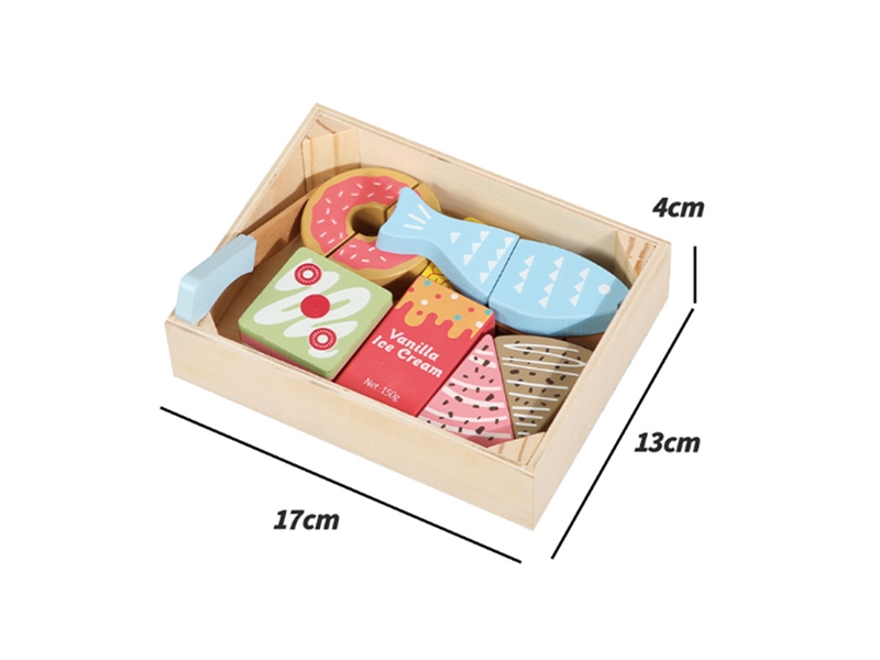 WOODEN DESSERT SET - HP1228540