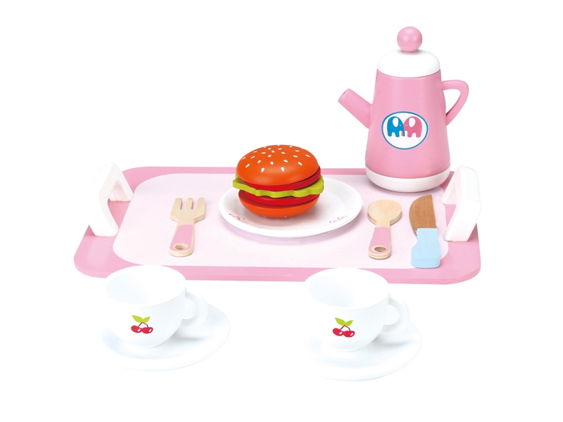 WOODEN TEA SET 10PCS - HP1228543