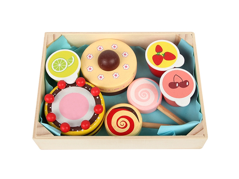 WOODEN KITCHEN SET 12PCS - HP1228547