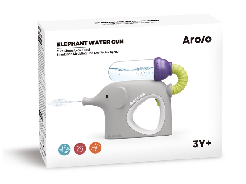 B/O WATER GUN 455ML,2COLOURS - HP1228705