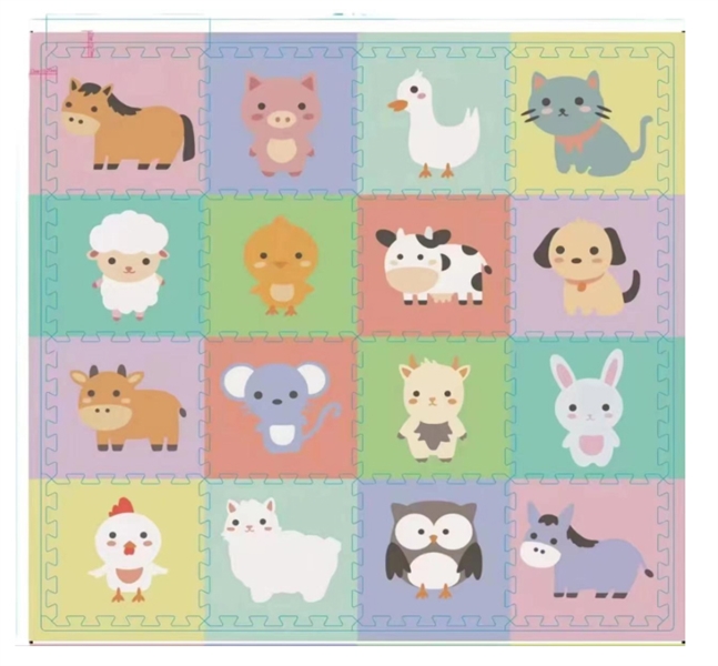 EVA PUZZLE MATS,4PCS - HP1228805