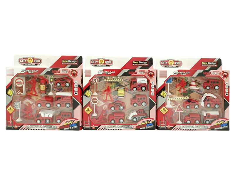 FRICTION FIRE CAR SET 3ASST - HP1228936