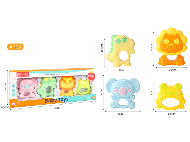 BABY RATTLE SET 4PCS - HP1229052