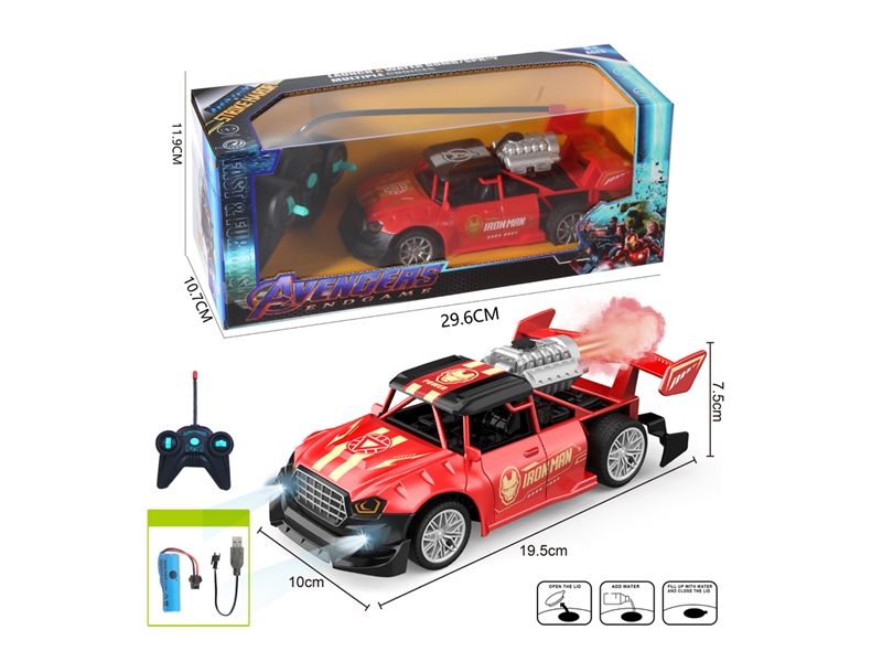 1: 20 5-CHANNELS R/C CAR W/SPRAY & LIGHT（INCLUDED BATTERY） - HP1230123