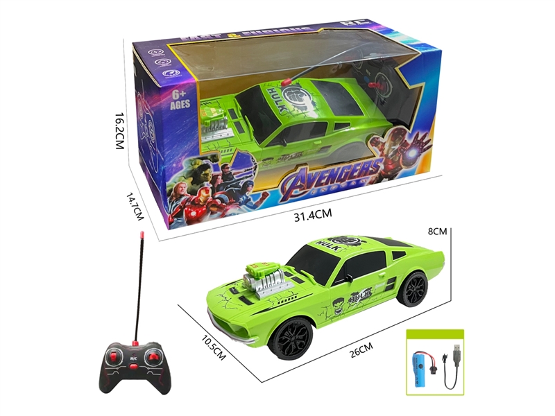 1: 16 4-CHANNELS R/C CAR（INCLUDED BATTERY） - HP1230134