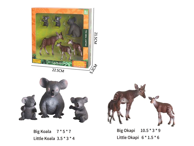 ANIMAL SET 6PCS - HP1230163